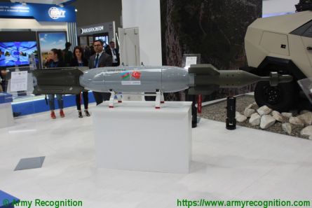 Azerbaijan displays QFAB 250 LG guided air bombs at ADEX 2022