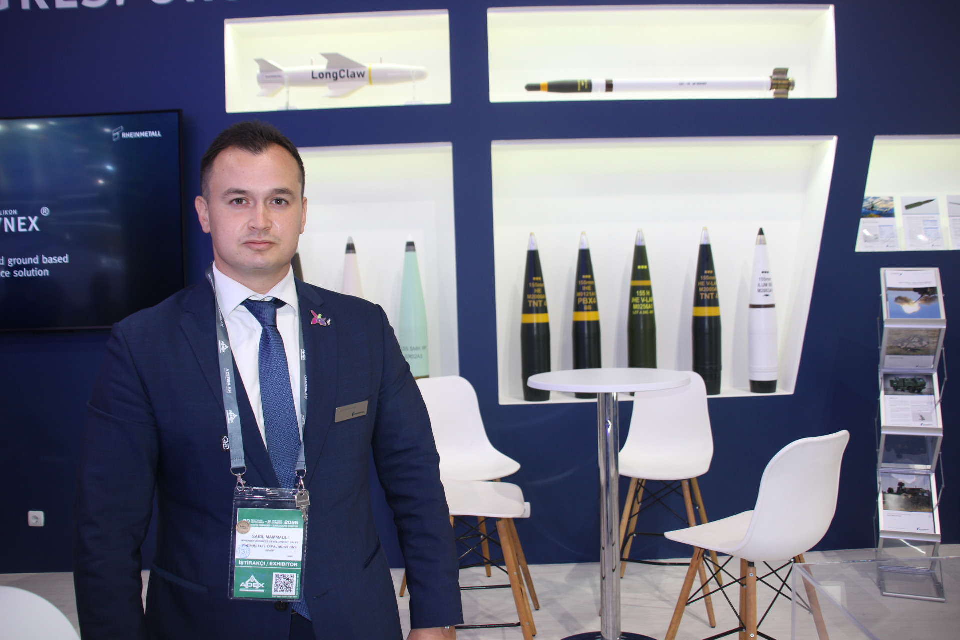 Rheinmetall Presents Innovative Weapons and Ammunition Solutions in Azerbaijan
