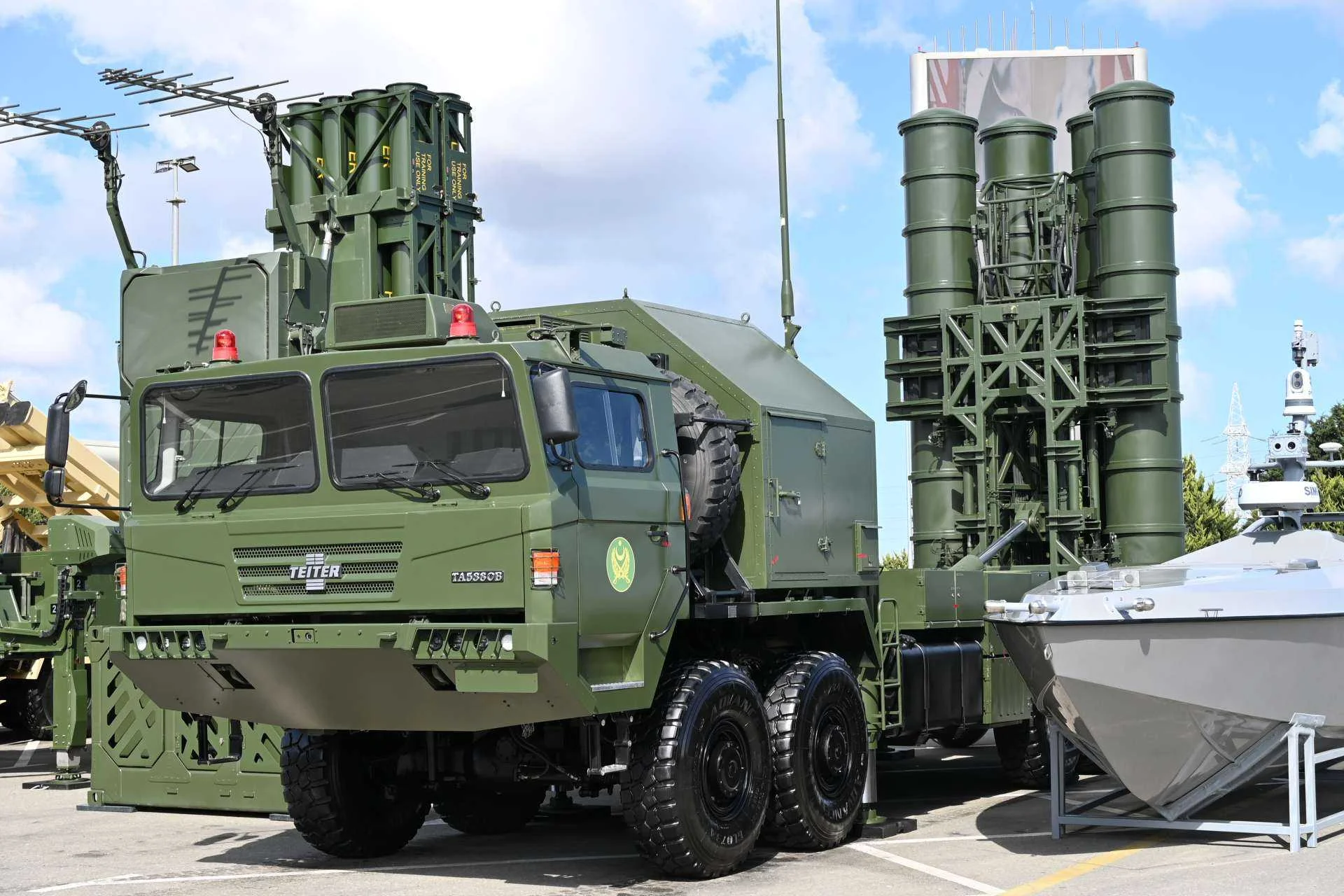 Azerbaijan deploys new Chinese HQ-9BE air defense systems to extend range beyond Russian S-300 limits.